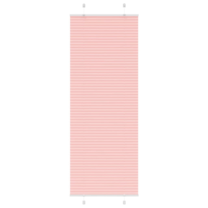 Plissee Rosa 75x200 cm Stoffbreite 74,4 cm Polyester