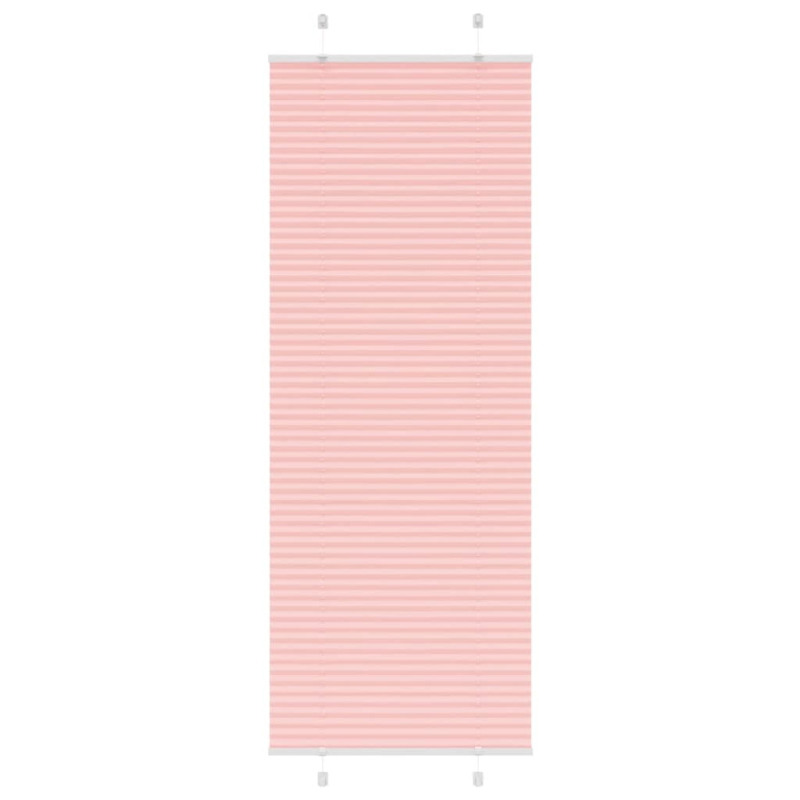 Plissee Rosa 80x200 cm Stoffbreite 79,4 cm Polyester