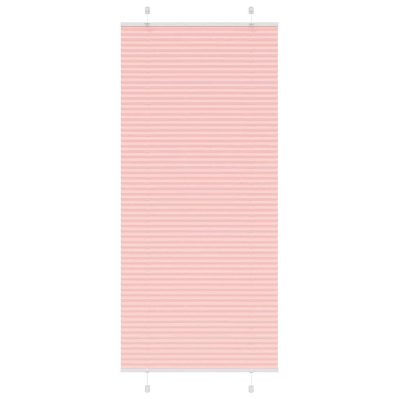 Plissee Rosa 100x200 cm Stoffbreite 99,4 cm Polyester