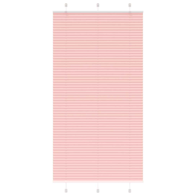 Plissee Rosa 105x200 cm Stoffbreite 104,4 cm Polyester