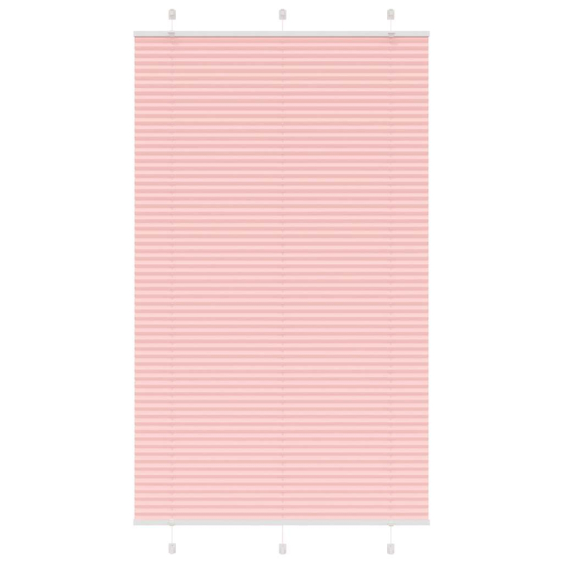 Plissee Rosa 115x200 cm Stoffbreite 114,4 cm Polyester