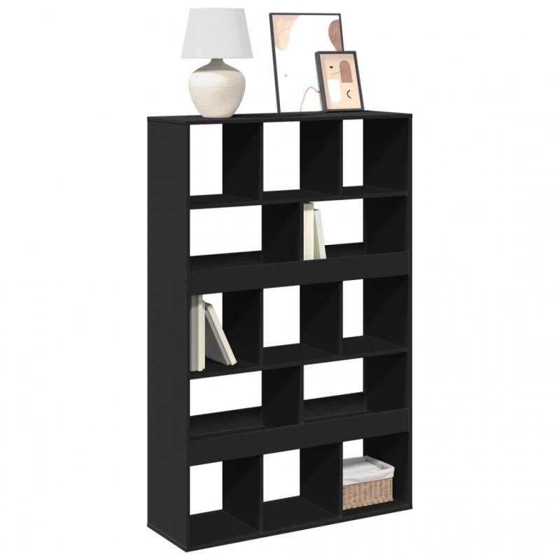 Bücherregal Schwarz 100x33x156,5 cm Holzwerkstoff