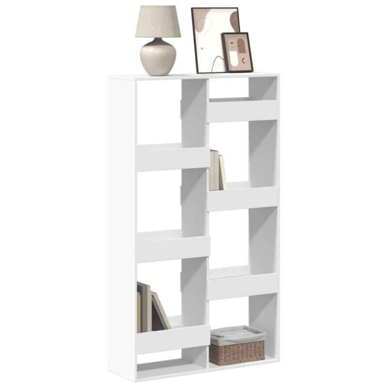 Bücherregal Weiß 100x33x175 cm Holzwerkstoff