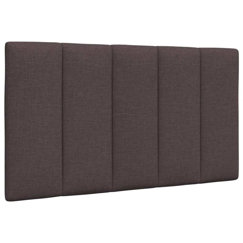 Kopfteil-Kissen Dunkelbraun 80 cm Stoff