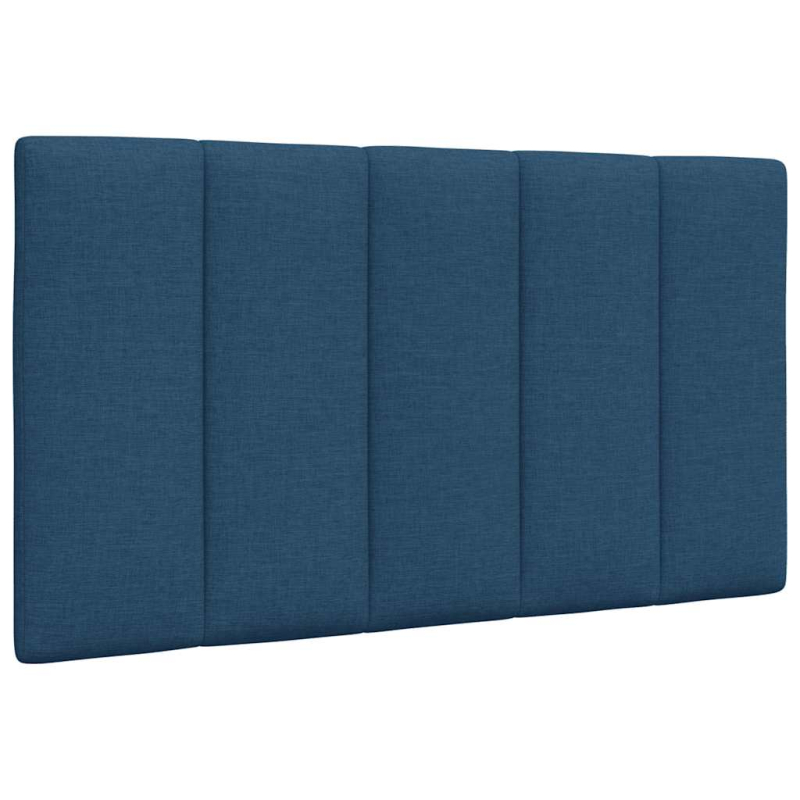 Kopfteil-Kissen Blau 80 cm Stoff