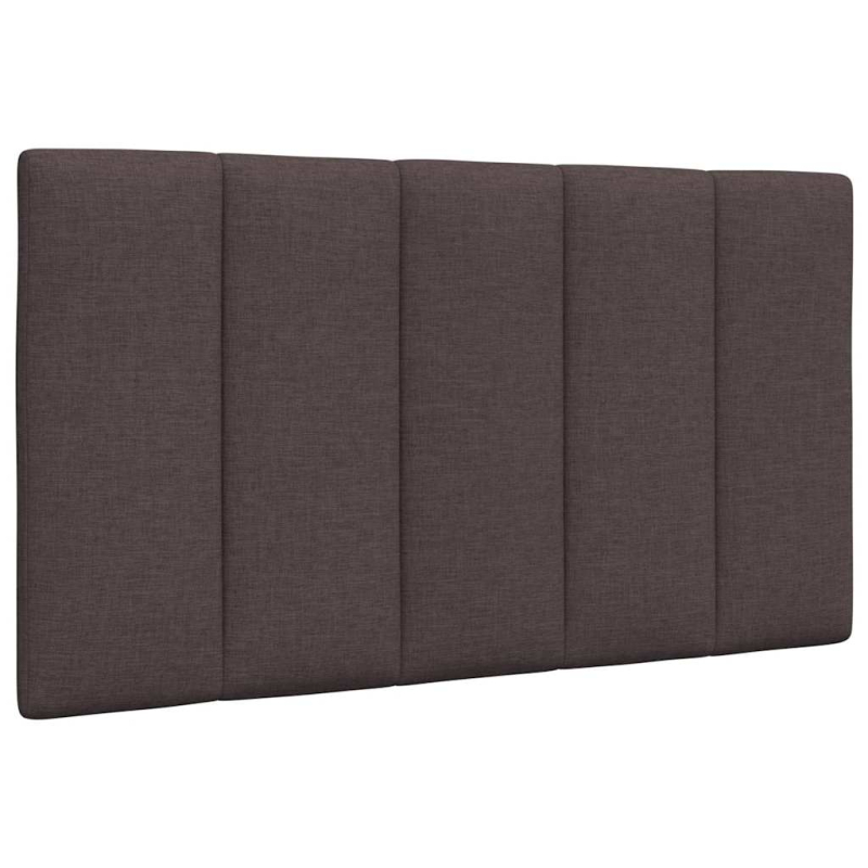 Kopfteil-Kissen Dunkelbraun 90 cm Stoff
