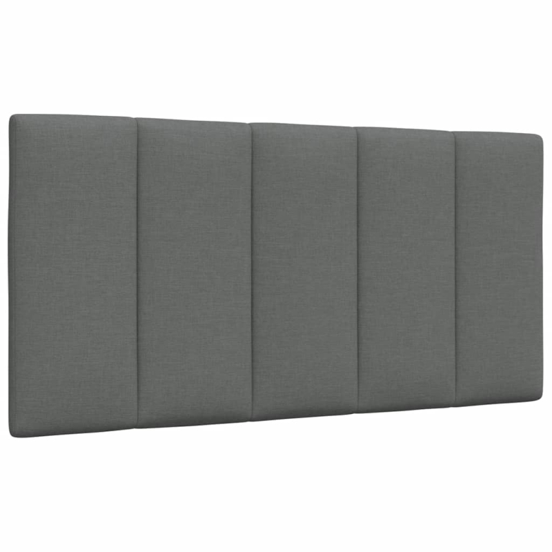 Kopfteil-Kissen Dunkelgrau 100 cm Stoff