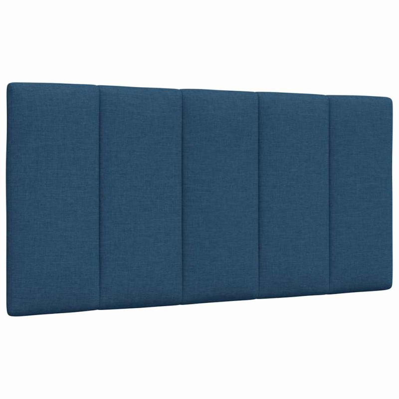 Kopfteil-Kissen Blau 100 cm Stoff