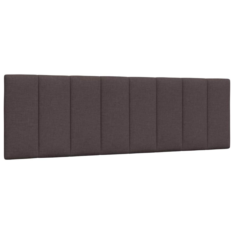 Kopfteil-Kissen Dunkelbraun 160 cm Stoff