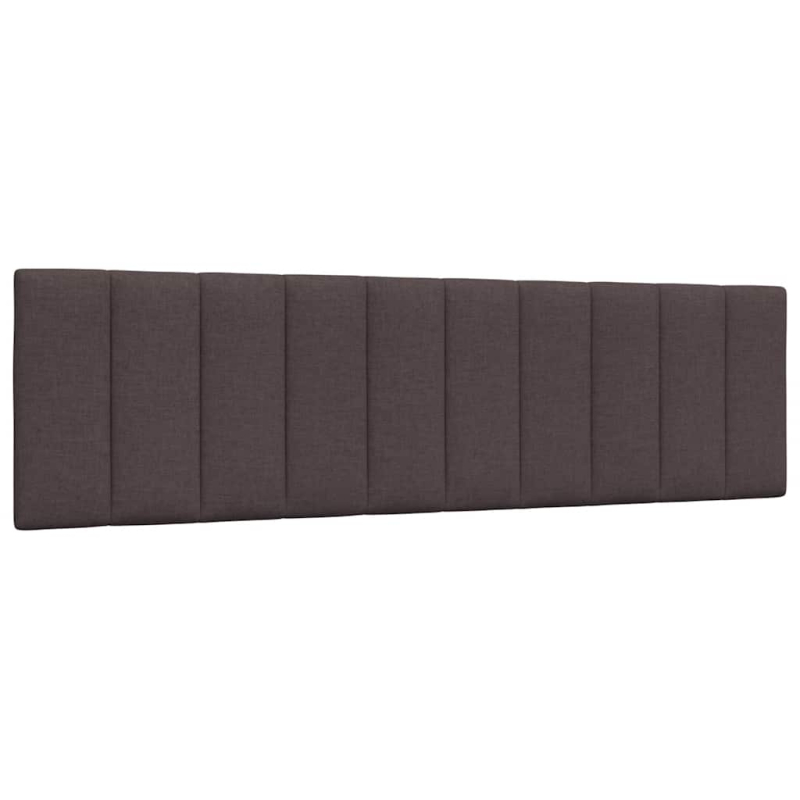 Kopfteil-Kissen Dunkelbraun 180 cm Stoff