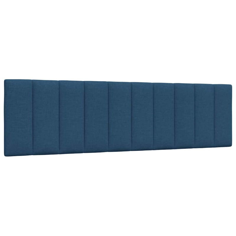Kopfteil-Kissen Blau 180 cm Stoff