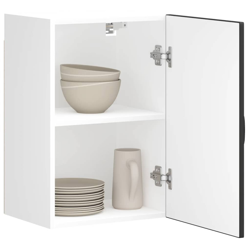 Küchen-Hängeschrank Kalmar Schwarz Holzwerkstoff