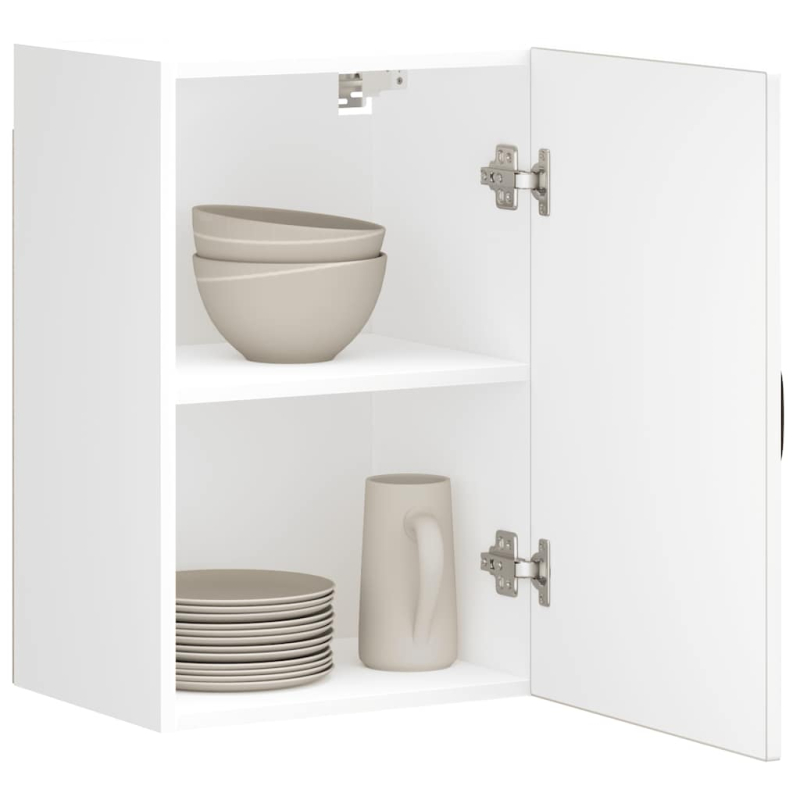 Küchen-Hängeschrank Kalmar Hochglanz-Weiß Holzwerkstoff