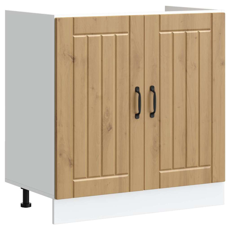 Spülenunterschrank Lucca Artisan-Eiche Holzwerkstoff