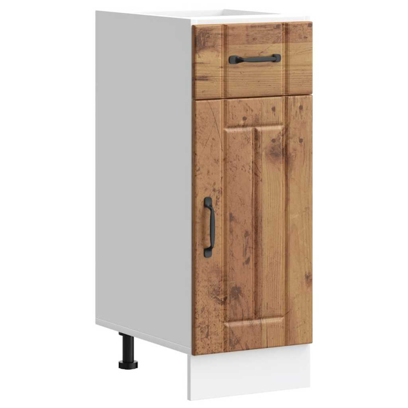 Küchen-Unterschrank Lucca Altholz-Optik Holzwerkstoff