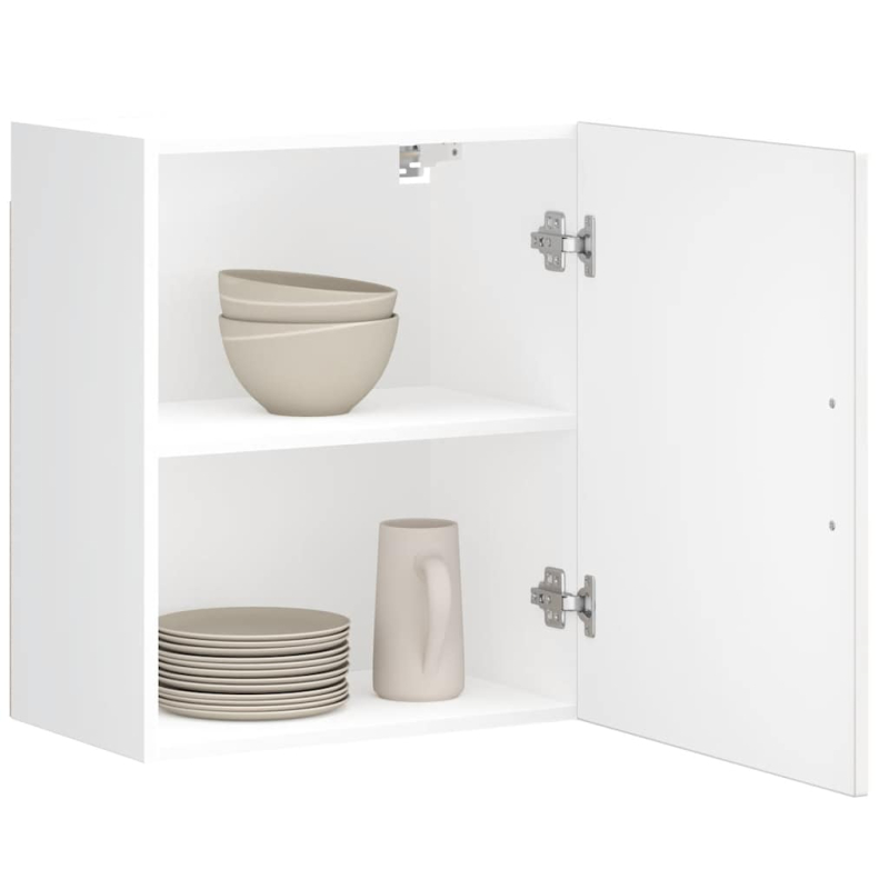 Küchen-Hängeschrank Porto Hochglanz-Weiß Holzwerkstoff