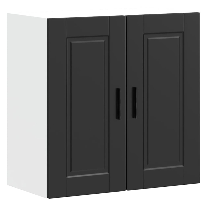 Küchen-Hängeschrank Porto Schwarz Holzwerkstoff