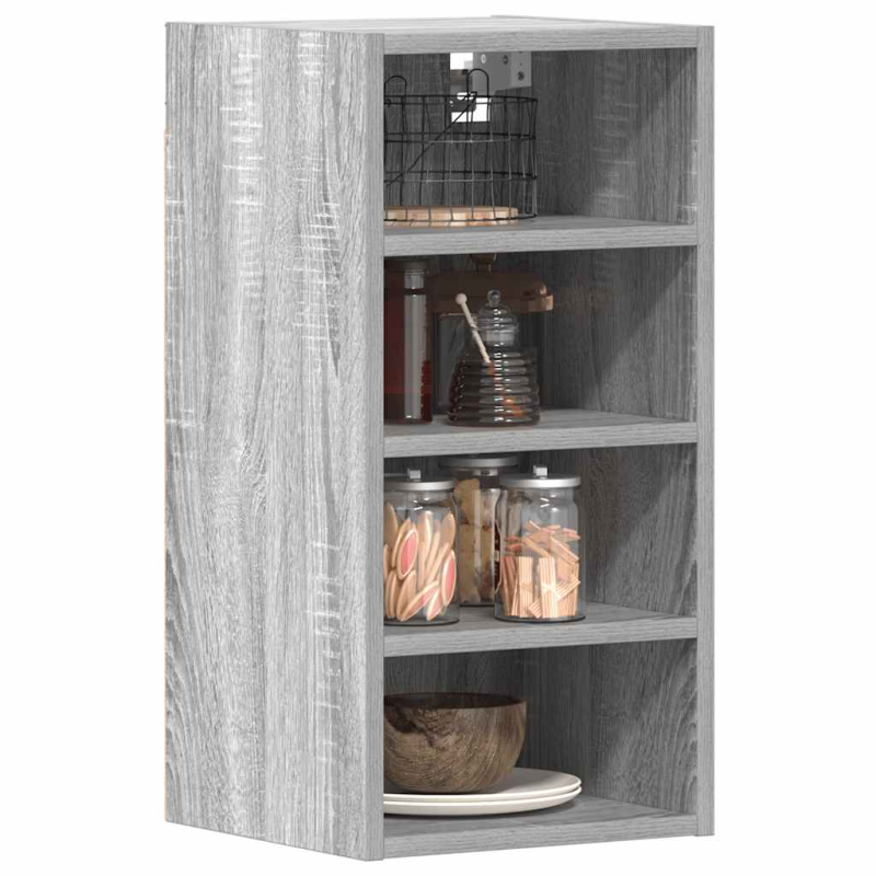 Hängeschrank Grau Sonoma 30x29,5x60 cm Holzwerkstoff