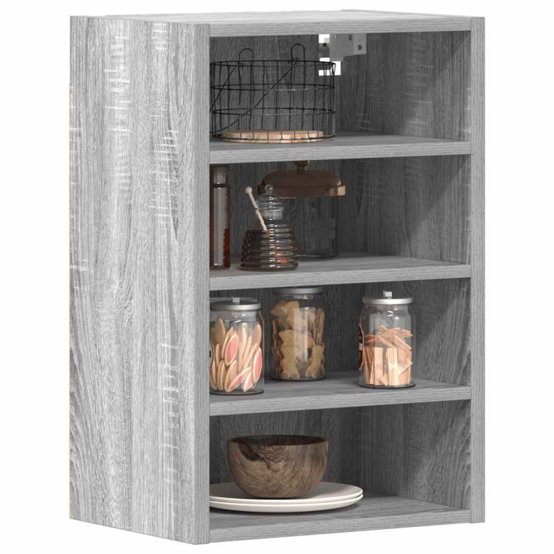 Hängeschrank Grau Sonoma 40x29,5x60 cm Holzwerkstoff