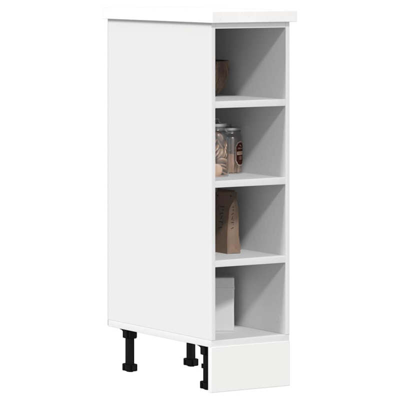 Unterschrank Riga Weiß 20x44,5x81,5 cm Holzwerkstoff