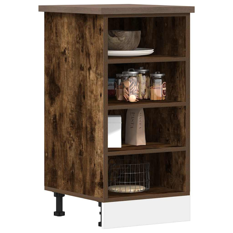 Unterschrank Riga Räuchereiche 40x44,5x81,5 cm Holzwerkstoff