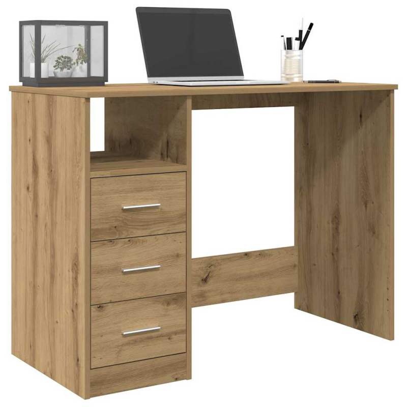 Schreibtisch Artisan-Eiche 102x76x50 cm Holzwerkstoff