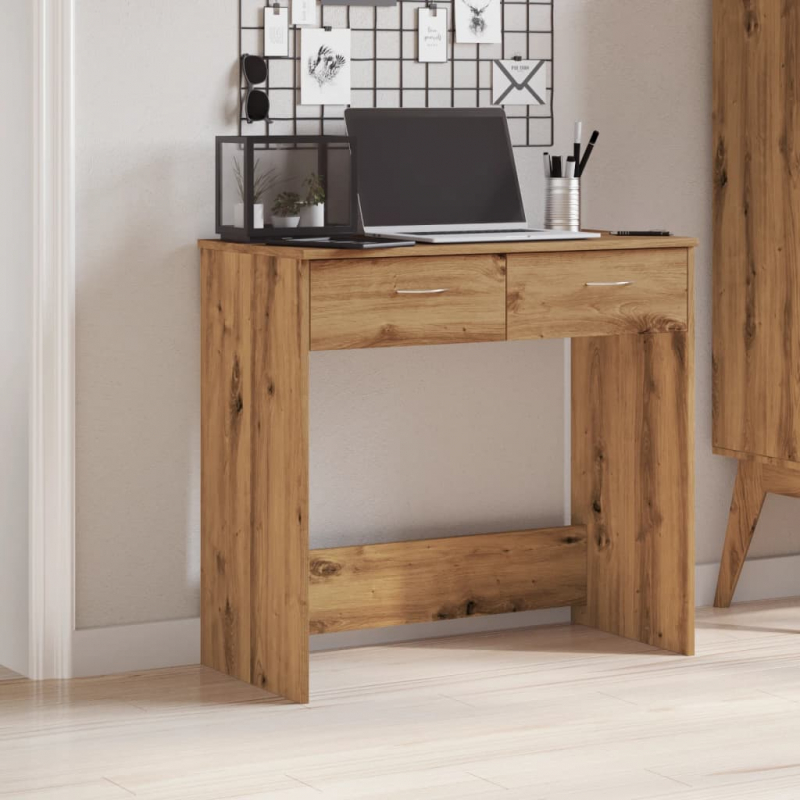 Schreibtisch Artisan-Eiche 80x40x75 cm Holzwerkstoff