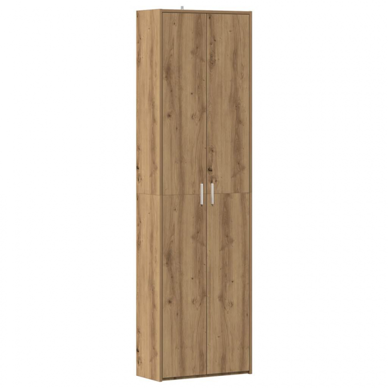 Flurschrank Artisan-Eiche 55x25x189 cm Holzwerkstoff