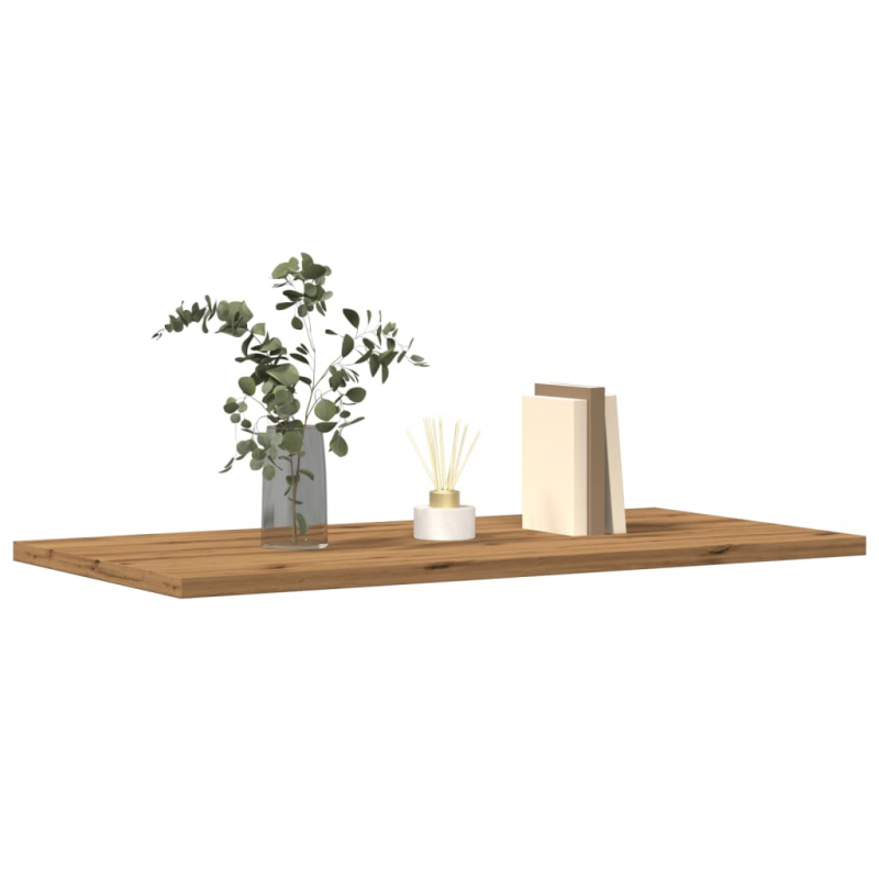 Wandregale 4 Stk. Artisan-Eiche 60x30x1,5 cm Holzwerkstoff
