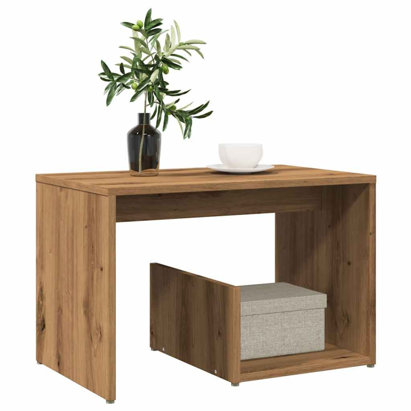 Beistelltisch Artisan-Eiche 59x36x38 cm Holzwerkstoff