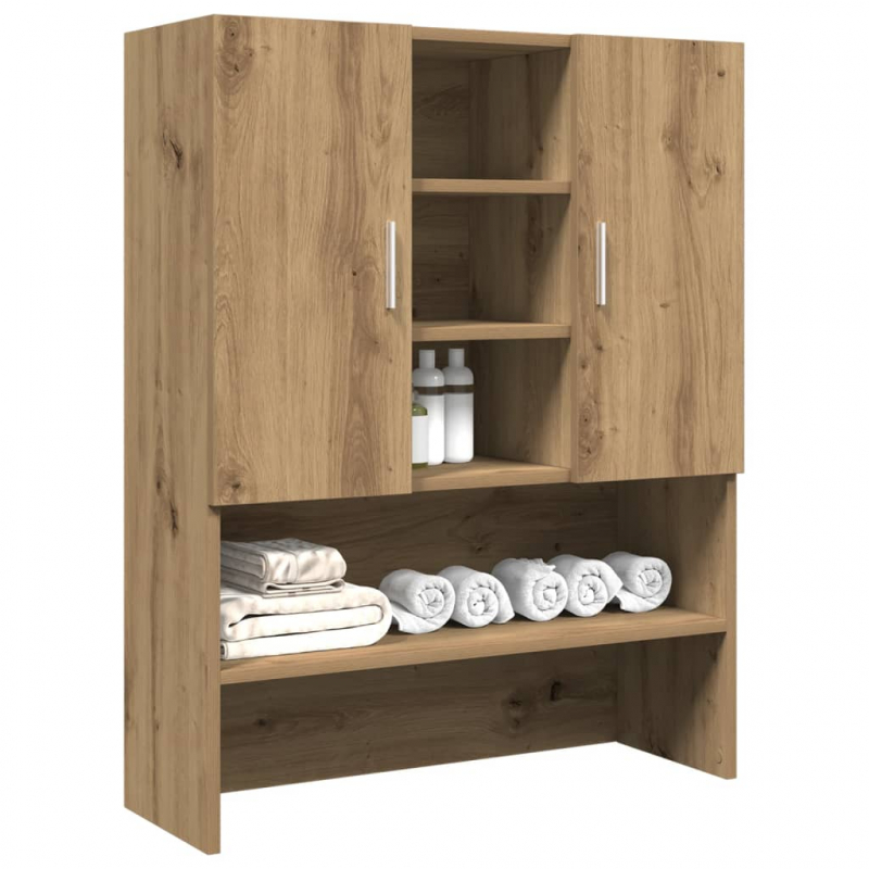 Waschmaschinenschrank Artisan-Eiche 70,5x25,5x90 cm