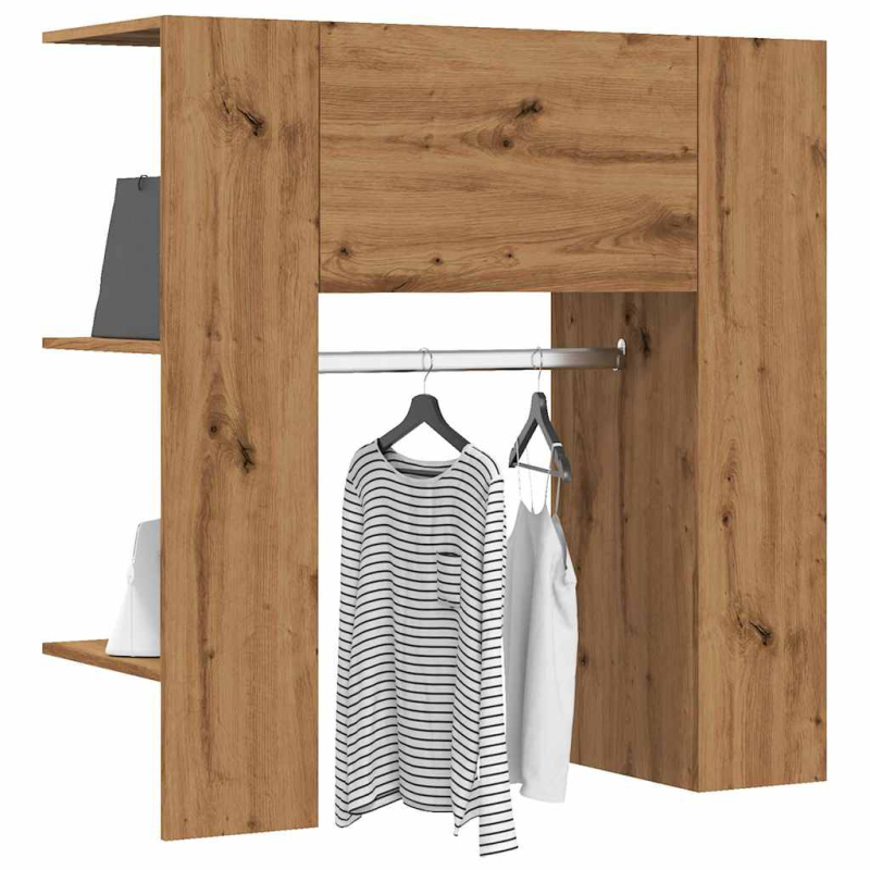 Flurschrank Artisan-Eiche 97,5x37x99 cm Holzwerkstoff