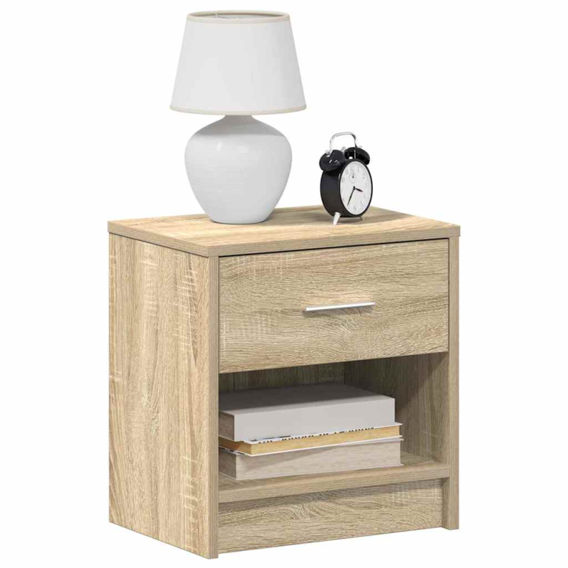 Nachttisch mit Schublade Sonoma-Eiche 39x28x41 cm