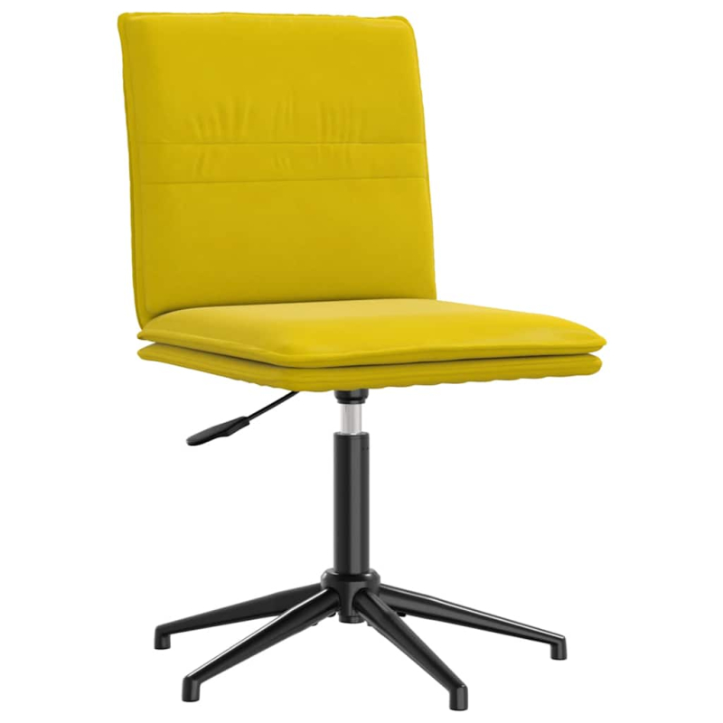 Esszimmerstuhl Gelb Samt
