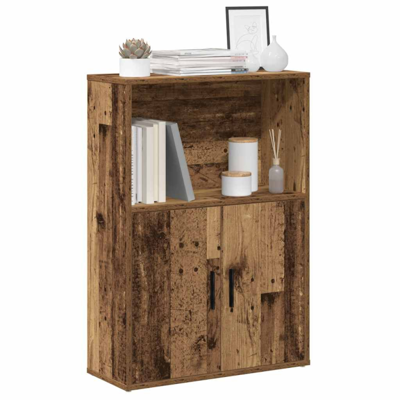 Bücherregal Altholz-Optik 60x24x85 cm Holzwerkstoff