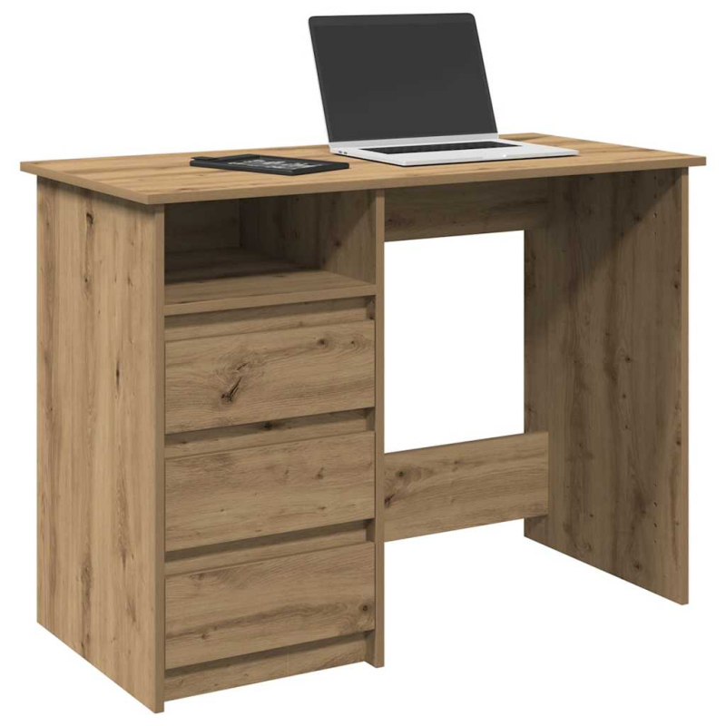 Schreibtisch Artisan-Eiche 102x50x75 cm Holzwerkstoff