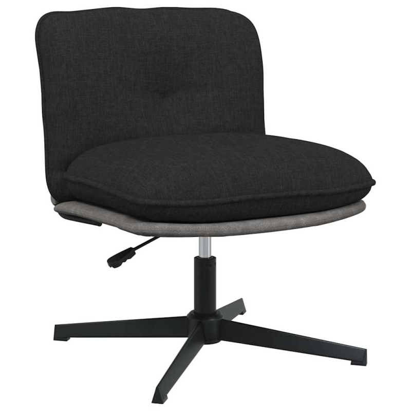 Bürostuhl Drehbar Schwarz Stoff