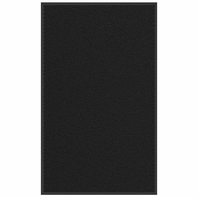 Fußmatte Schwarz 90x150 cm