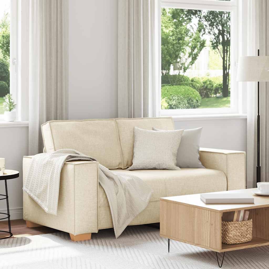 2-Sitzer Sofa Leinen 120 cm