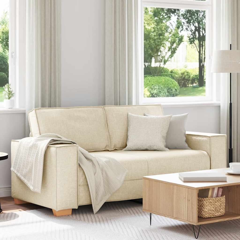 2-Sitzer Sofa Leinen 140 cm