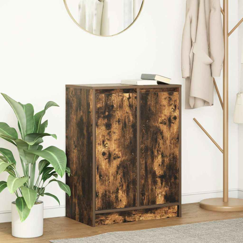 Sideboard Räuchereiche 57x34x76 cm Holzwerkstoff