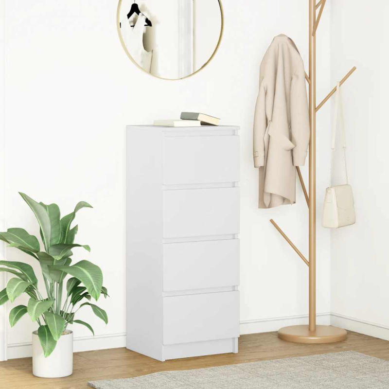 Sideboard Weiß 37,5x35x99 cm Holzwerkstoff