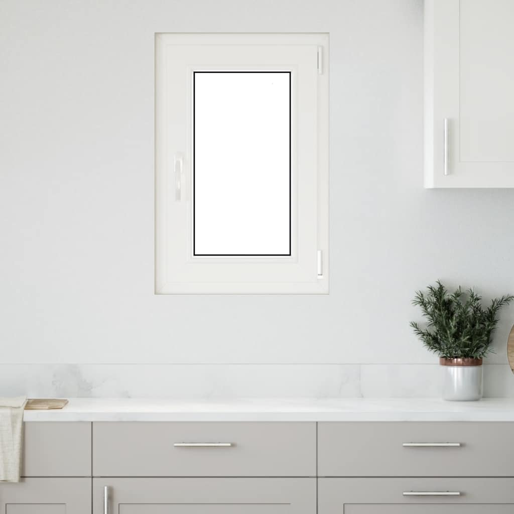 Kellerfenster RISOR 50x75 cm Drehkipp DIN Rechts Weiß