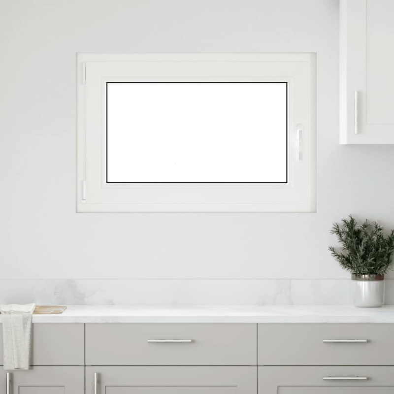 Kellerfenster RISOR 60x90 cm Dreh Kipp DIN Links Weiß