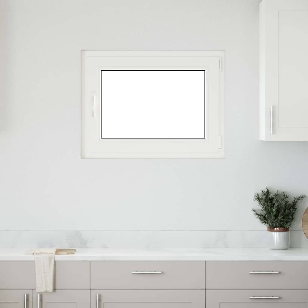 Kellerfenster RISOR 80x50 cm Drehkipp DIN Rechts Weiß