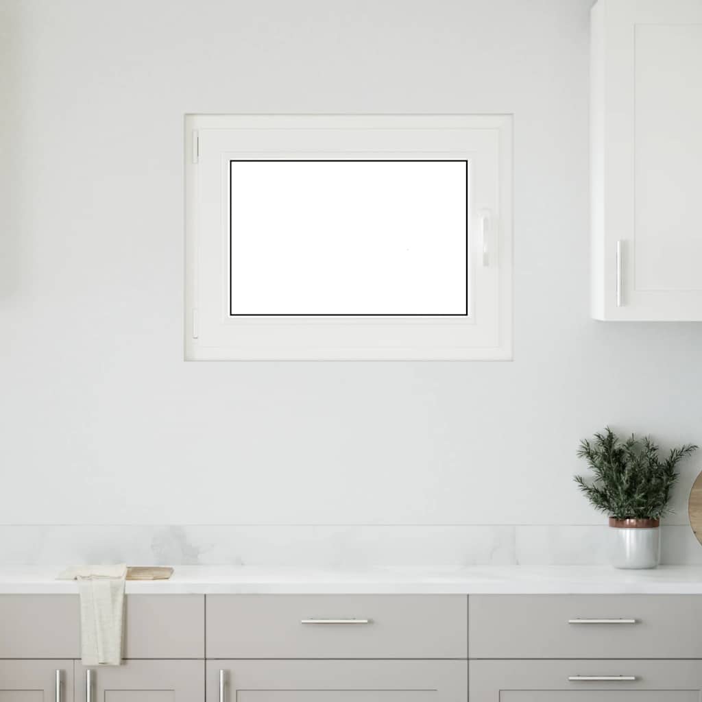 Kellerfenster RISOR 80x70 cm Drehkipp DIN Links Weiß