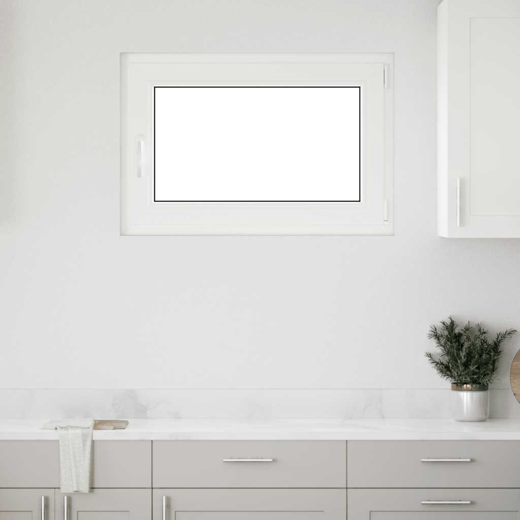 Kellerfenster RISOR 90x50 cm Drehkipp DIN Rechts Weiß