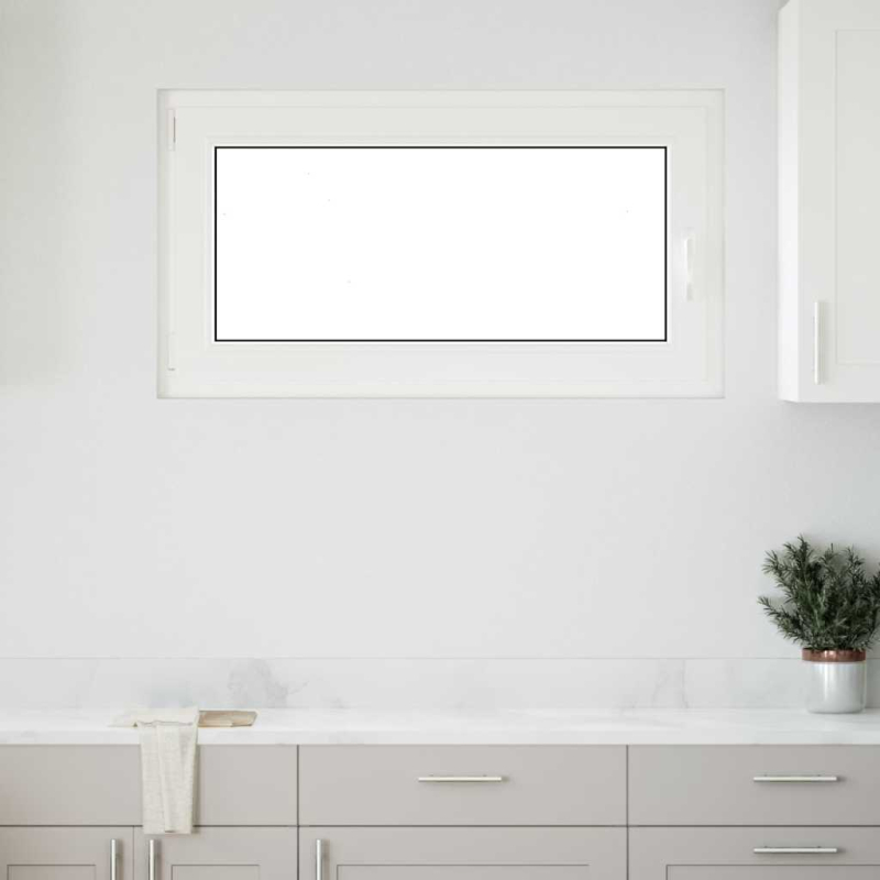 Kellerfenster RISOR 110x60 cm Dreh Kipp DIN Links Weiß