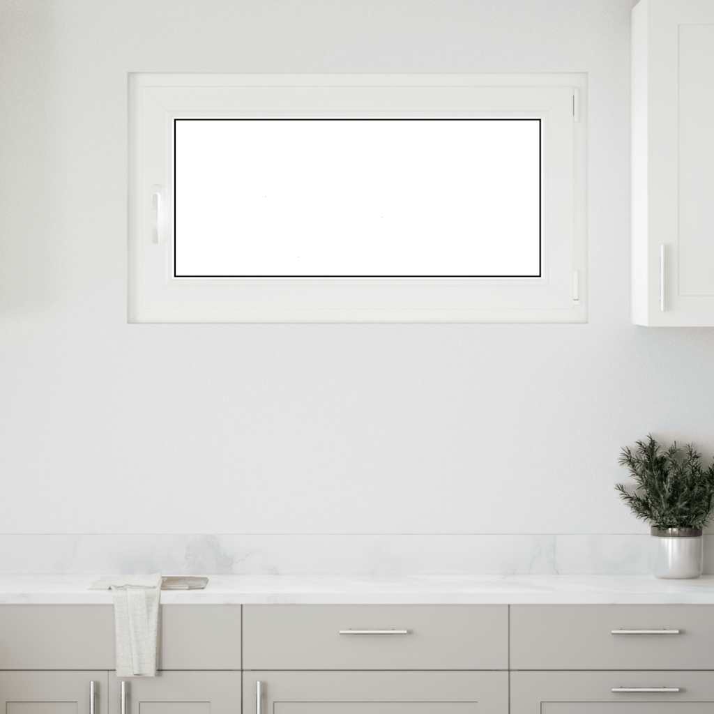 Kellerfenster RISOR 110x70 cm Drehkipp DIN Rechts Weiß