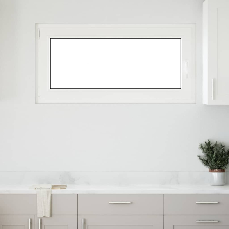 Kellerfenster RISOR 120x60 cm Dreh Kipp DIN Links Weiß
